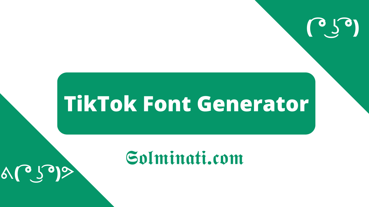 TikTok Font Generator